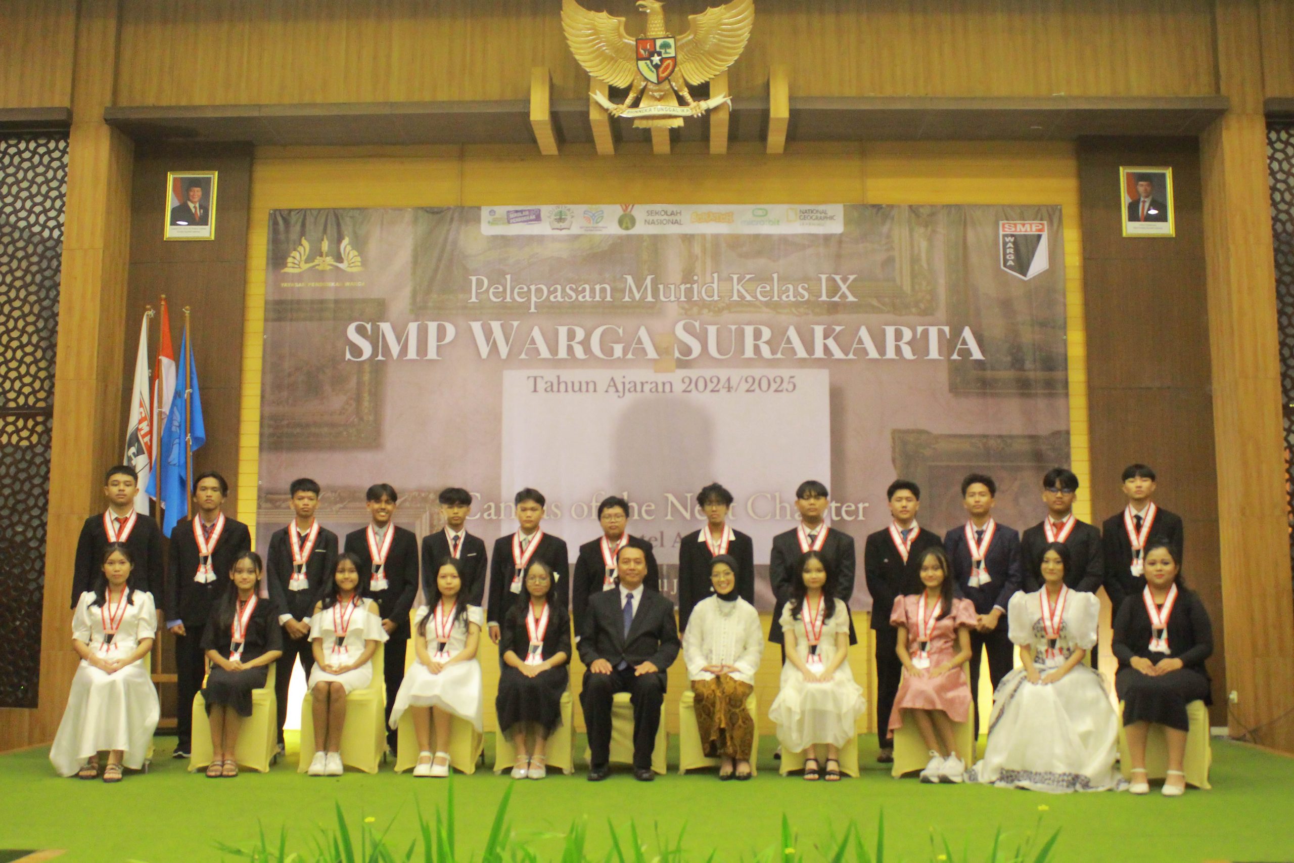 Foto Pelepasan Kelas 9A